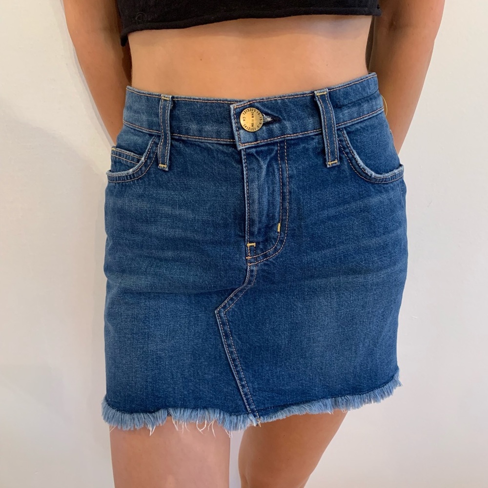 Current/Elliott denim skirt
